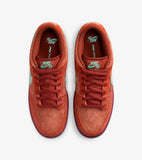 Nike SB Dunk Low Pro Mystic Red / Emerald Rise