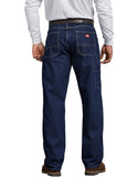 Dickies Relaxed Fit Carpenter Denim Jeans- Rinsed Indigo Blue