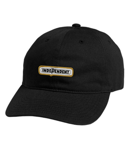 Primitive x Independent Bar Strapback Hat- Black